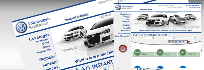Volkswagen extended warranty brand compliant website.